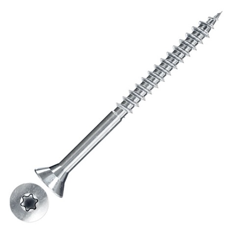 Fischer Spanplattenschrauben Classic-Fast II Senkkopf blvz. TG TX20 4,0 x 30, 1000 Stk.