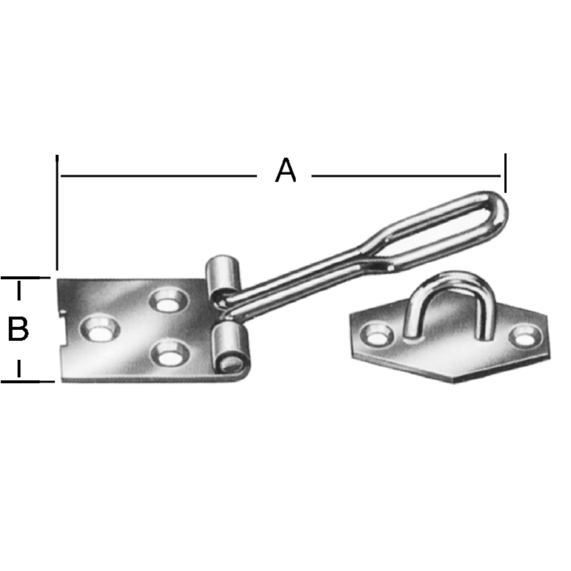 Drahtüberfalle 80 x 22 mm