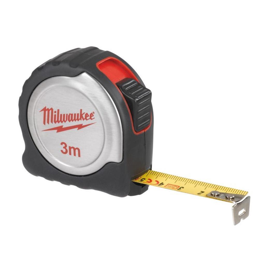 Milwaukee Compact-Bandmaß 8 m nicht-magnetisch, 25 mm breites Band - 1 Stk.