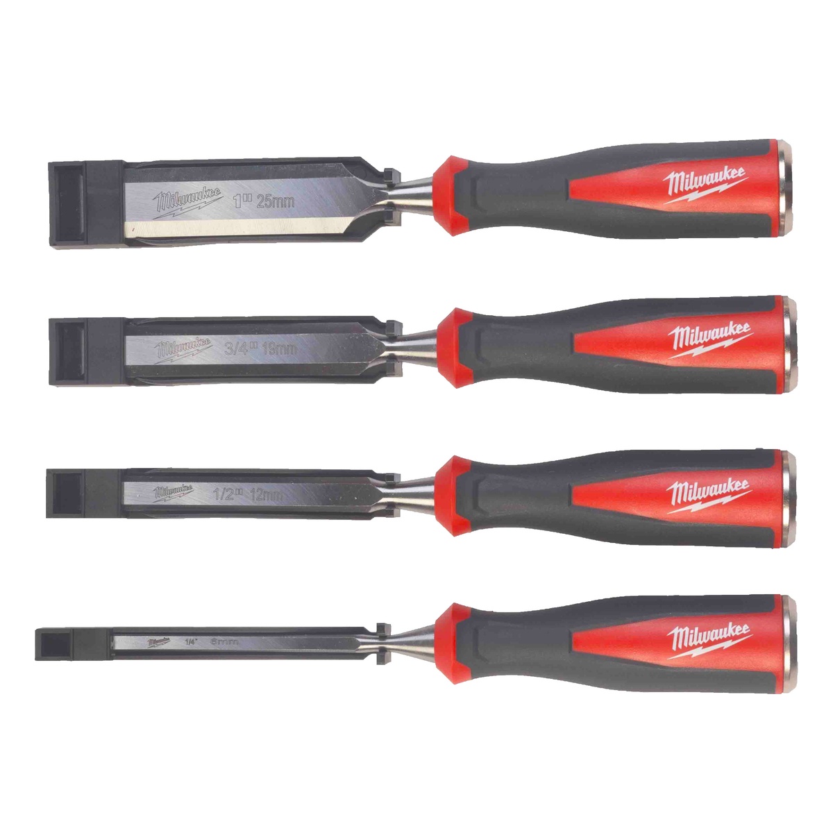 Milwaukee 4-teilig Stechbeitel-Set - 1 Stk.