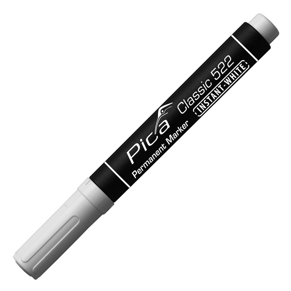 Pica Permanentmarker INSTANT WHITE, Rundspitze 2-4 mm