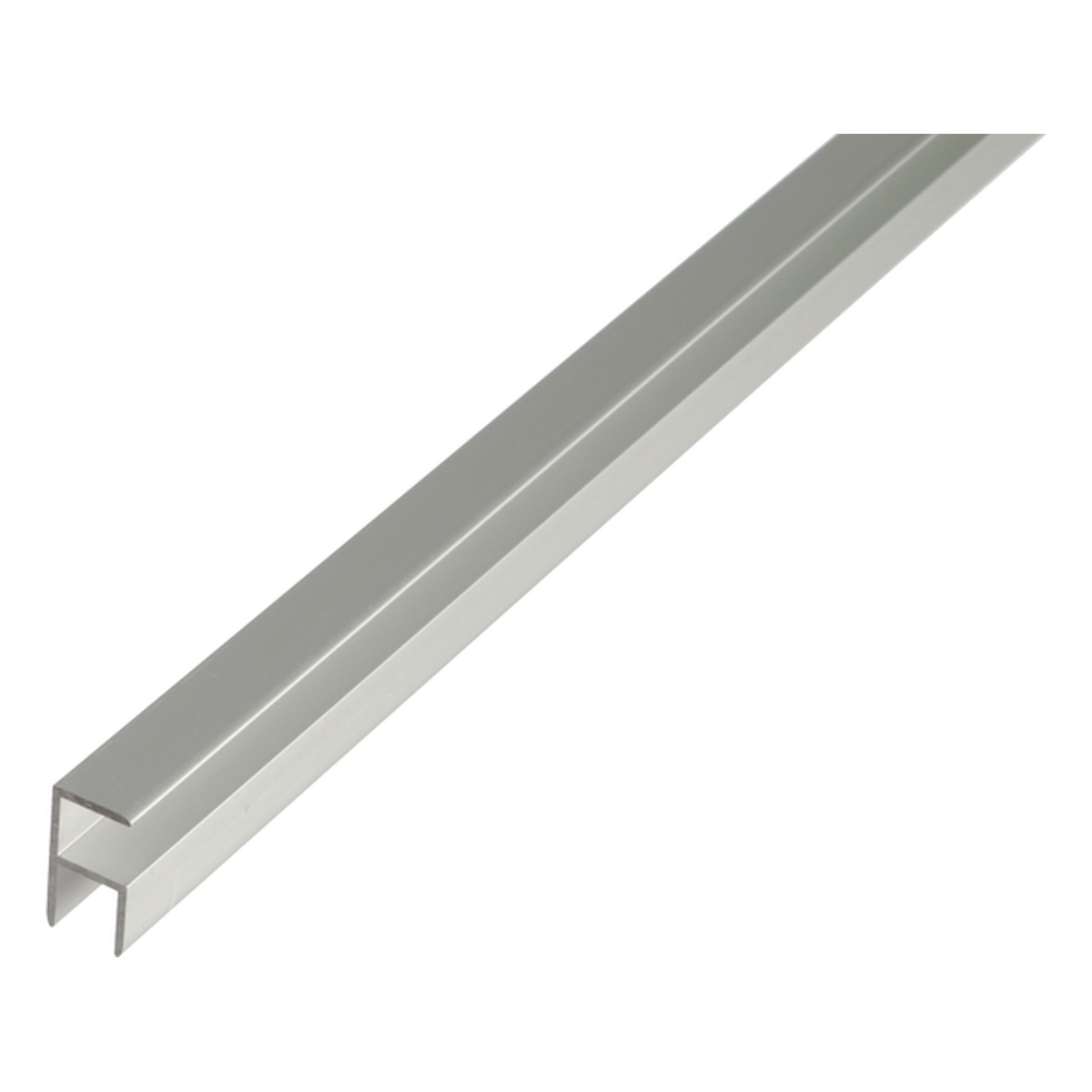 Alberts Eckprofil, selbstklemmend, 12,9 x 1000 x 24 mm, Aluminium, silberfarbig eloxiert - 1 Stk.