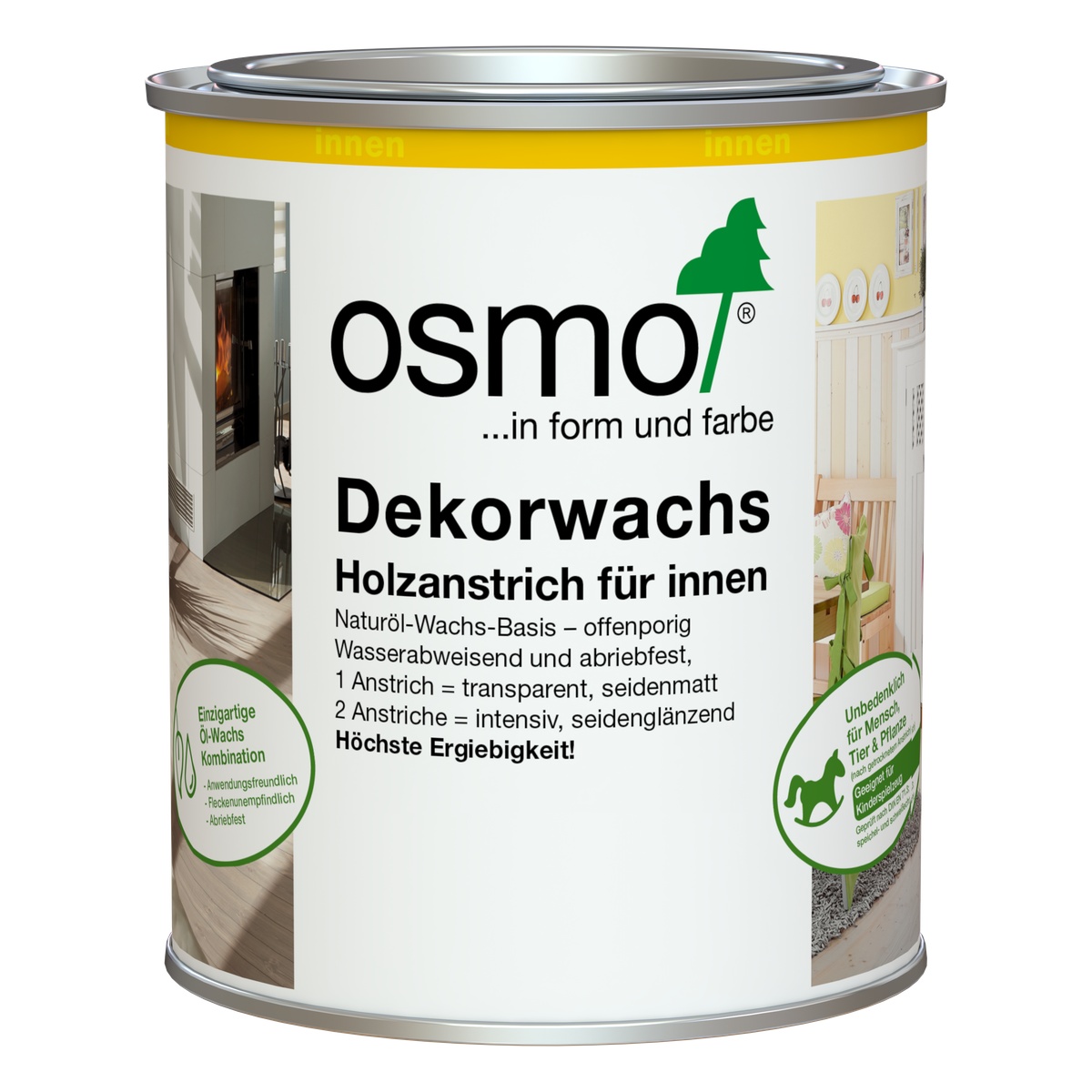 Osmo Dekorwachs Farblos 0,75 l