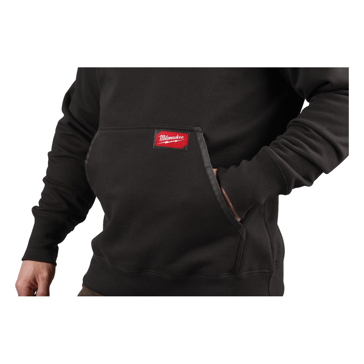 Milwaukee Kapuzenpullover schwarz WHB-XL - 1 Stk.