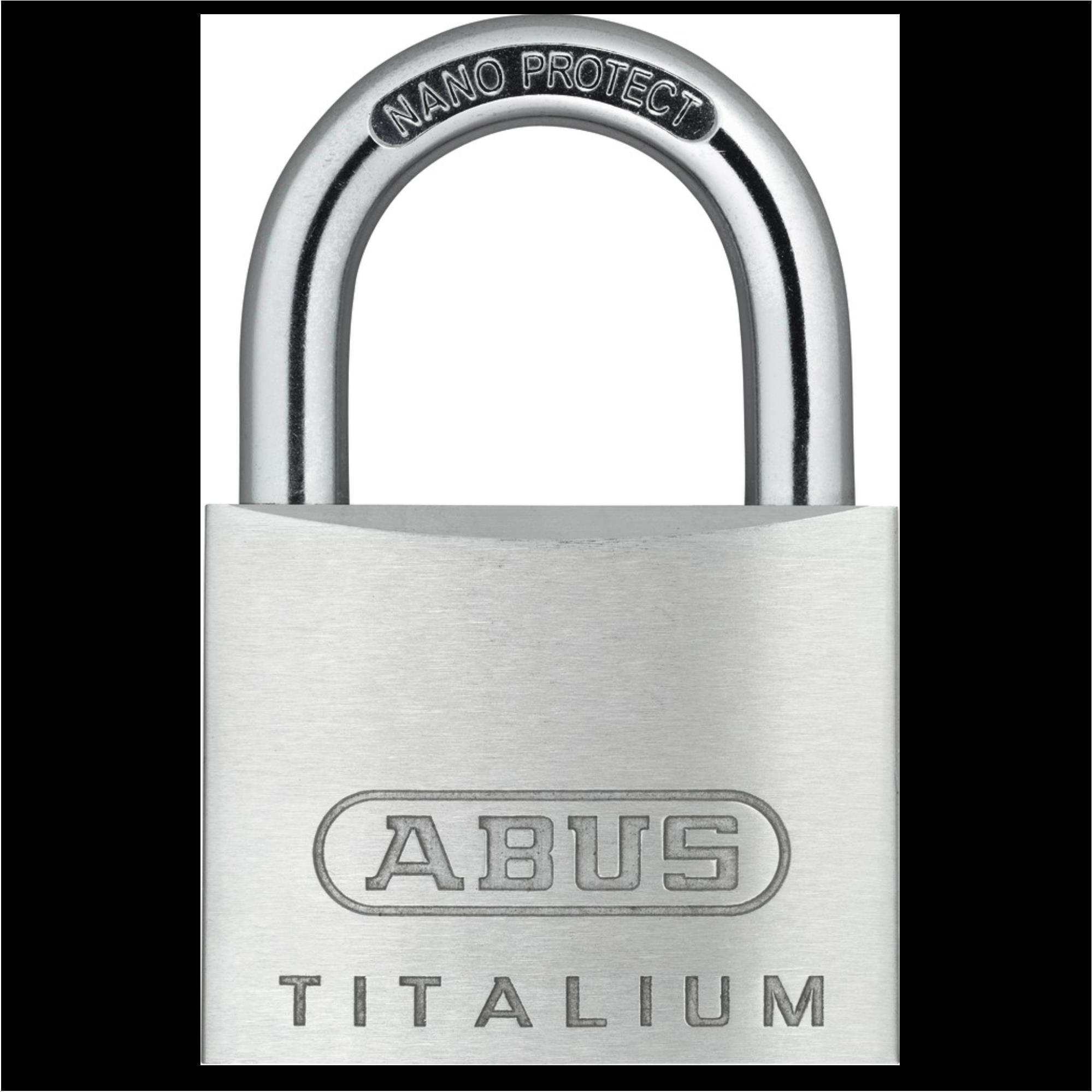 ABUS Vorhangschloss TITALIUM 64TI Gleichschließend 40 mm