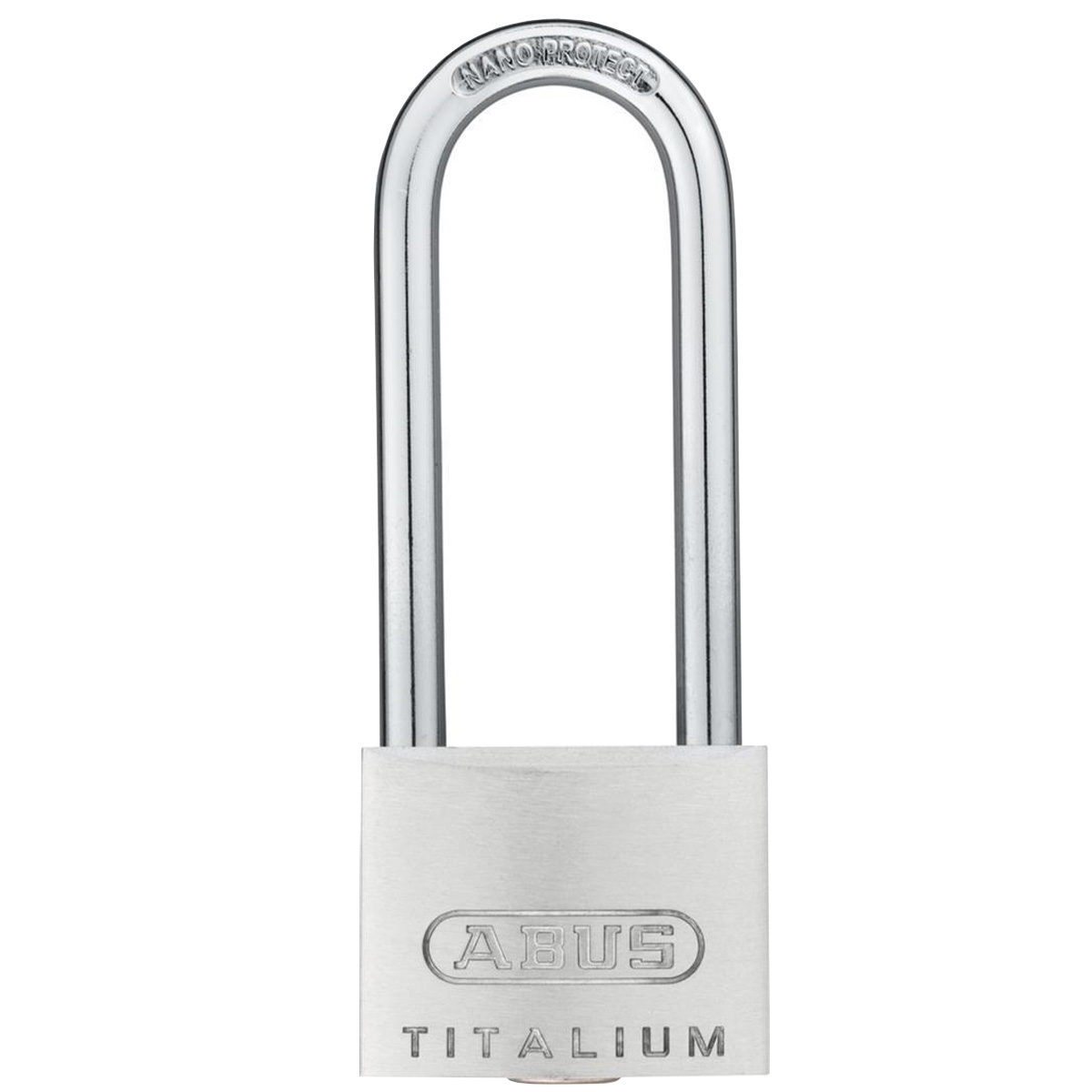 ABUS Vorhangschloss TITALIUM 64TI Gleischschließend 40 mm, Bügelhöhe 63 mm