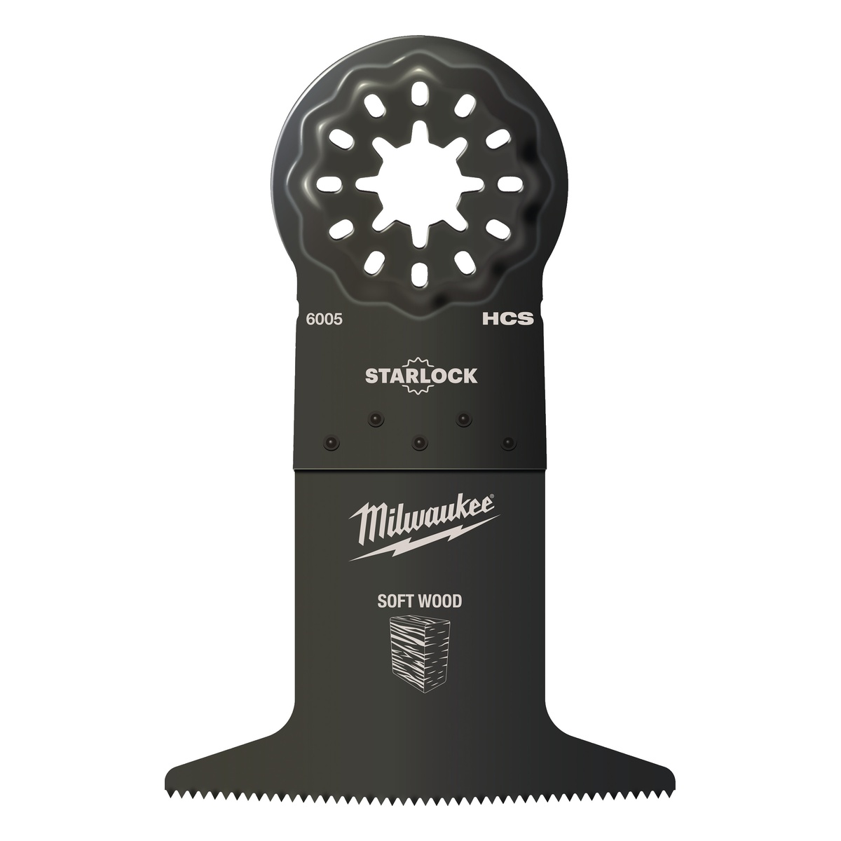 Milwaukee Multitool Starlock Tauchsägeblatt für Schnitte in Holz 65 x 42 mm - 1 Stk.