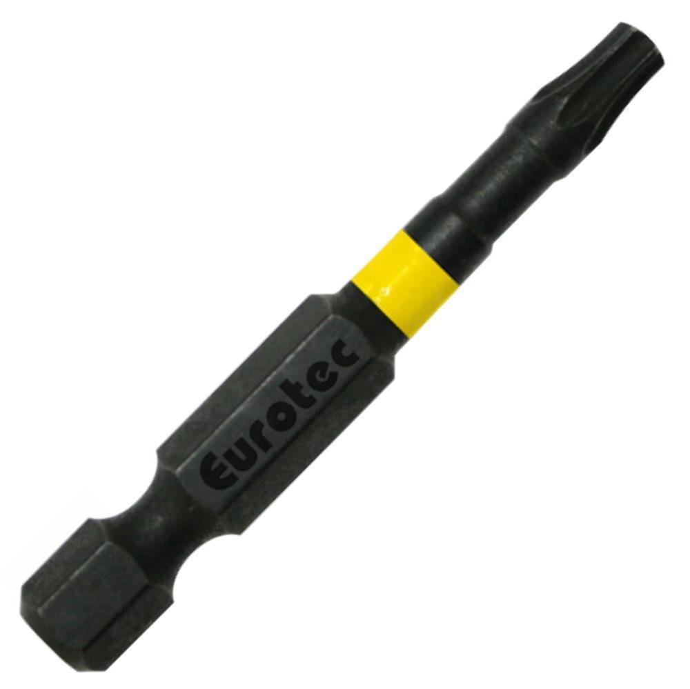 Eurotec Torx Lang Bit 50 mm Torx 20 (TX20) Gelb