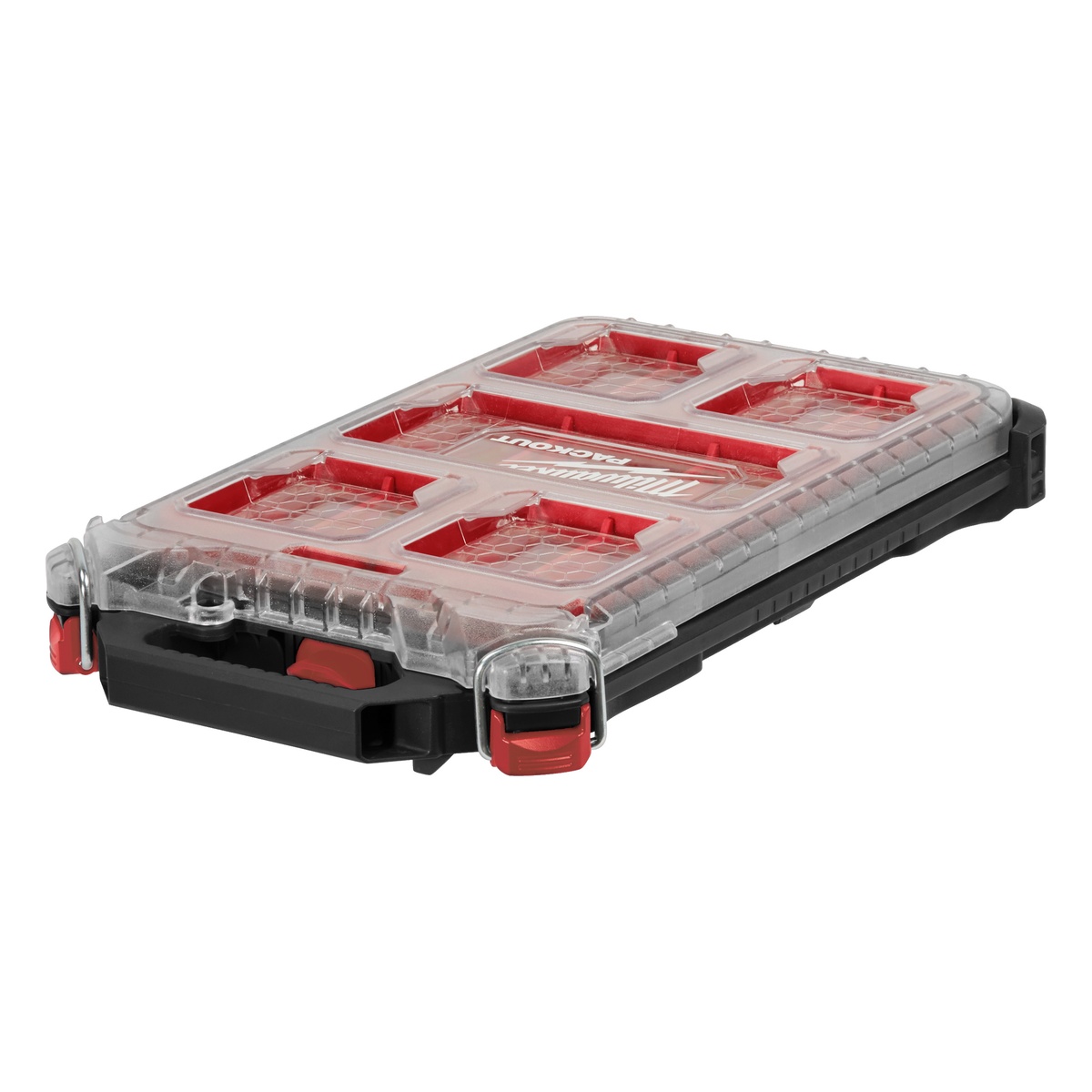 Milwaukee 250 x 380 x 65 mm PACKOUT Organiser Slim Compact, inkl. Sortierboxen - 1 Stk.