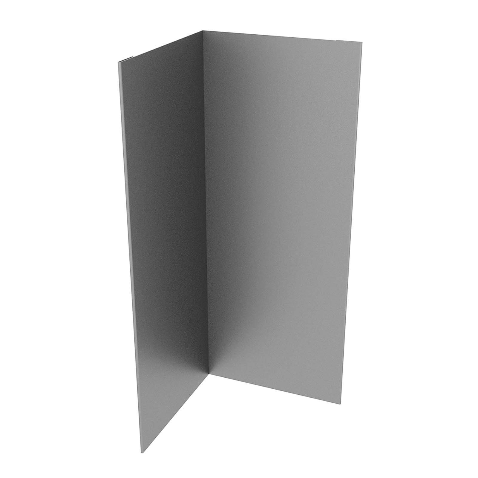 Innenecke 2m, 0,5mm, RAL9007 Graualuminium