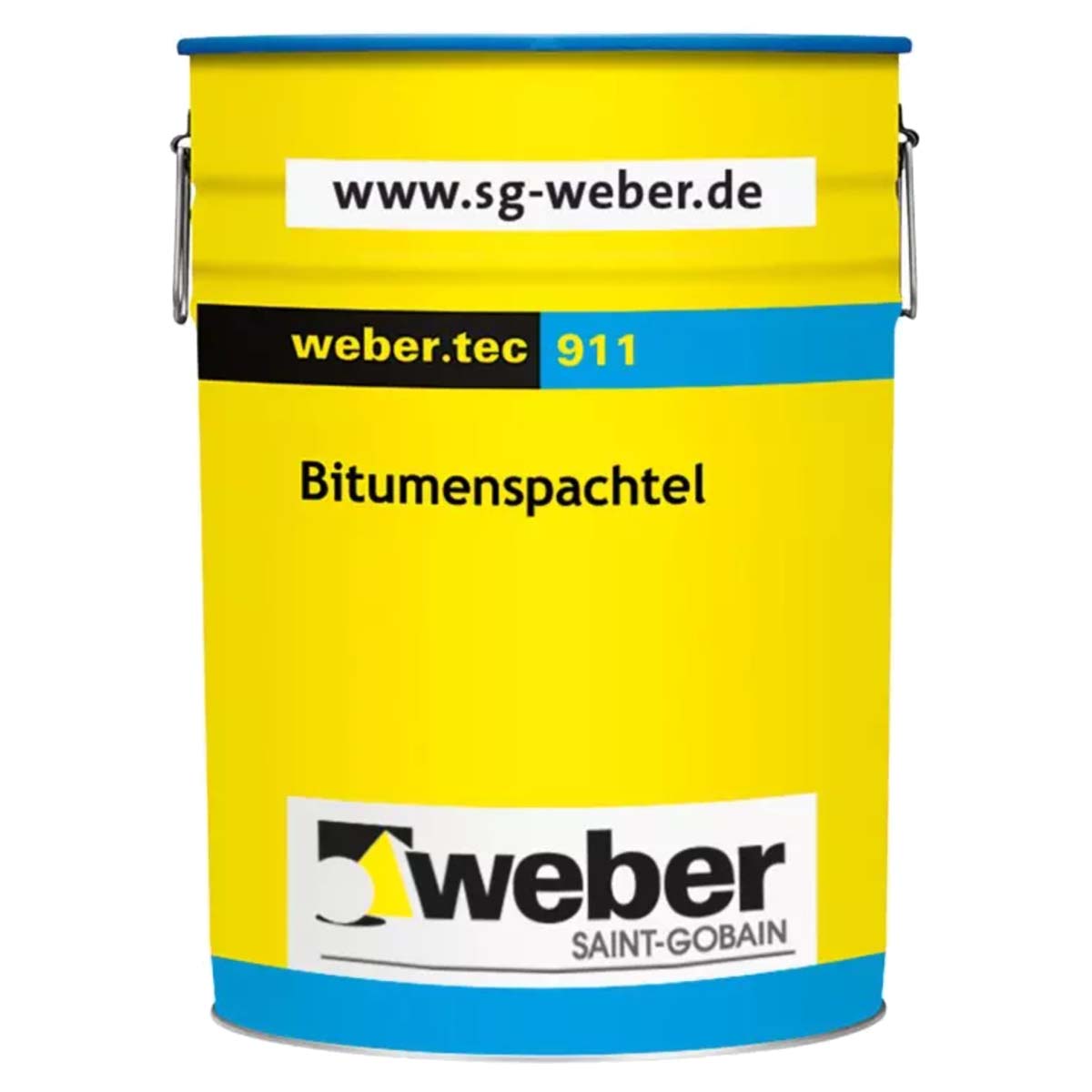 Webertec 911 Blechkleber Bitumenspachtel 14 kg - 1 Stk.