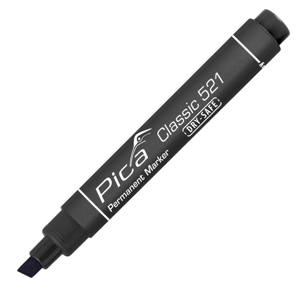 Pica Classic Permanentmarker 2-6 mm, Keilspitze Schwarz