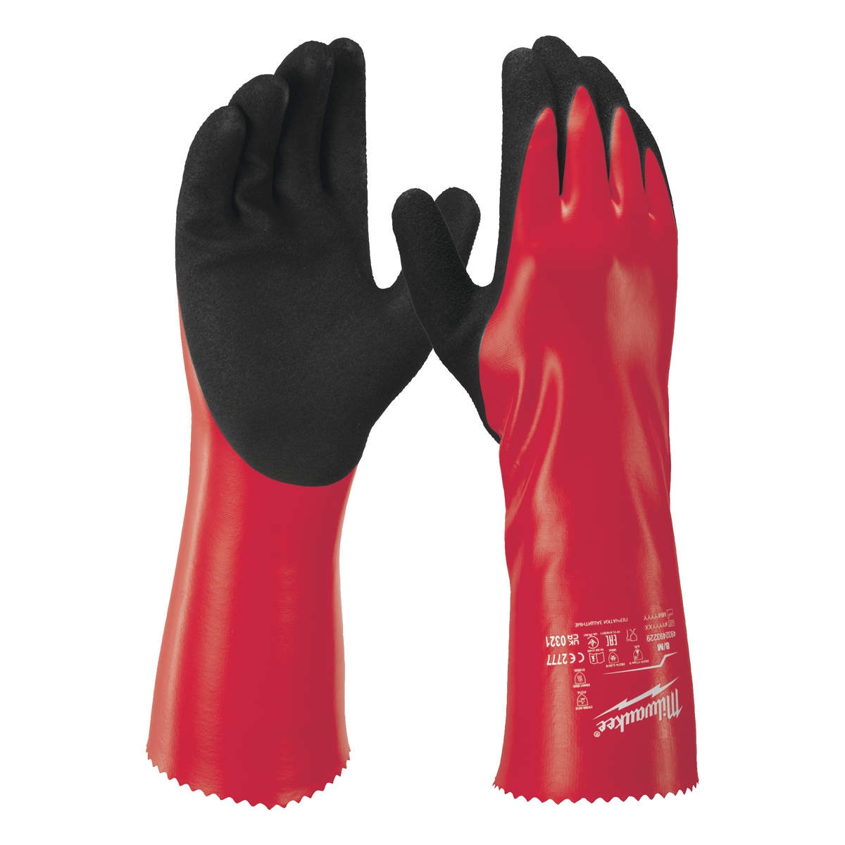 Milwaukee Größe 10 (XL) Chemische Handschuhe Grip - 1 Stk.