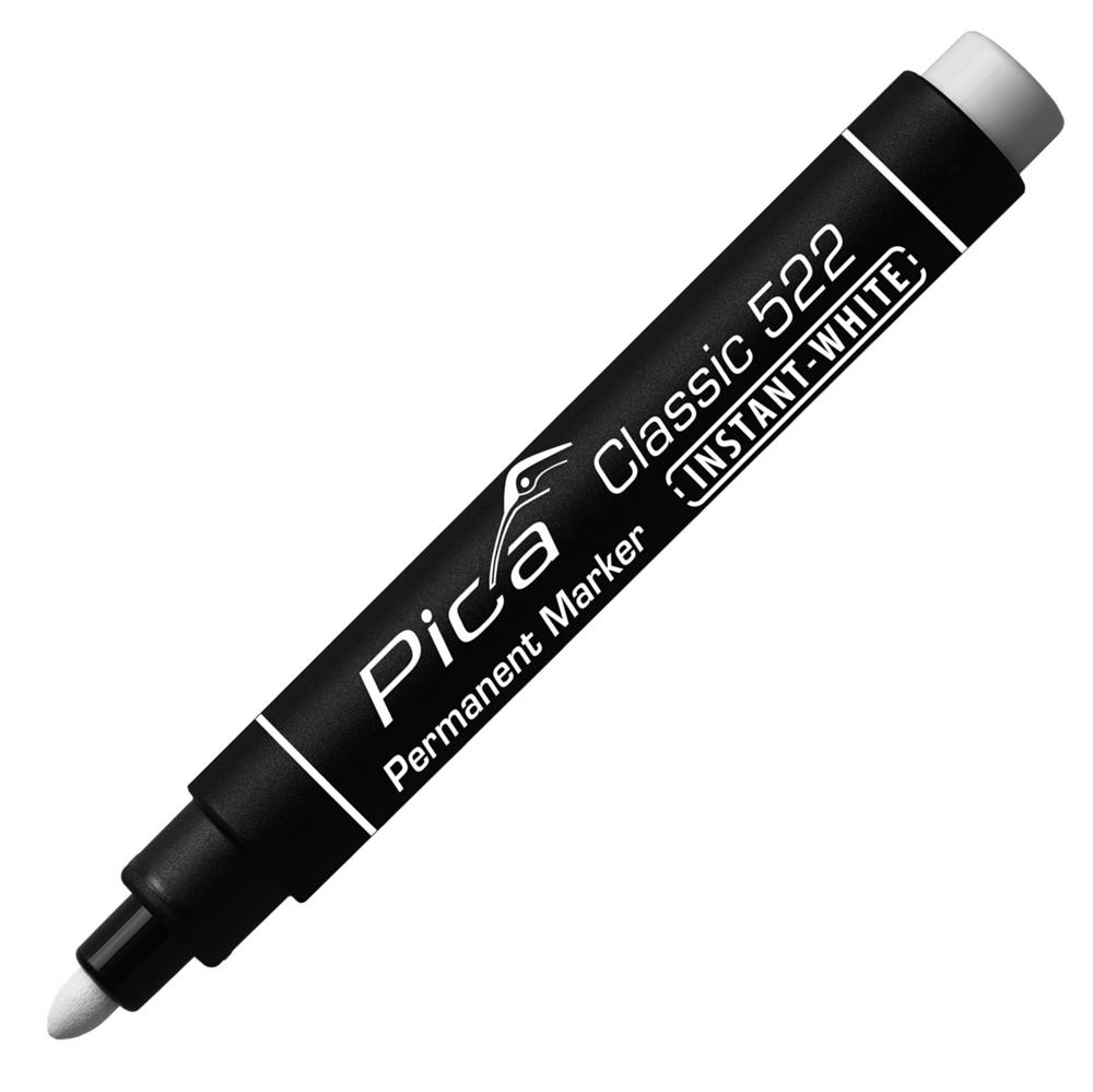 Pica Permanentmarker INSTANT WHITE, Rundspitze 2-4 mm