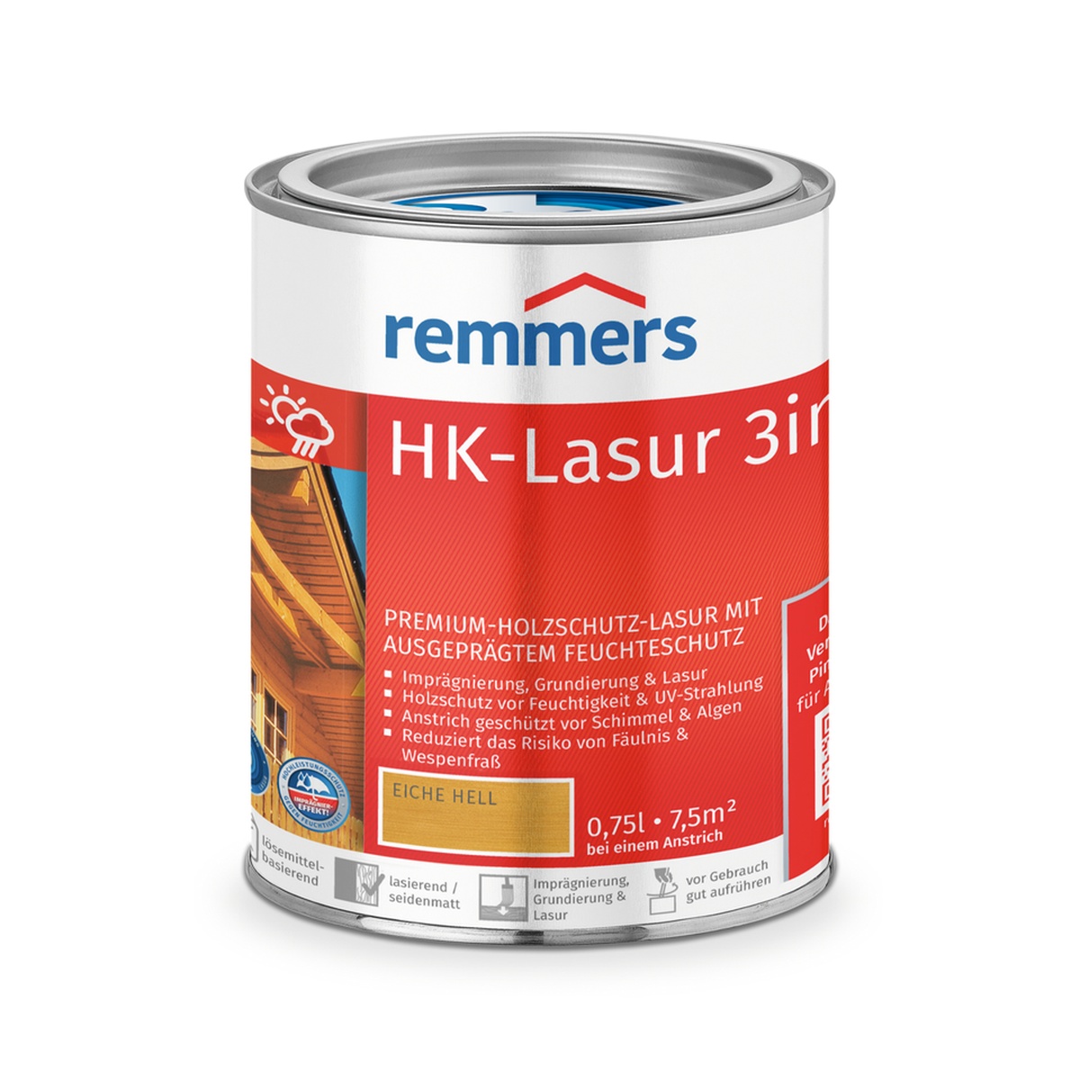 Remmers HK-Lasur 0,75 l eiche hell