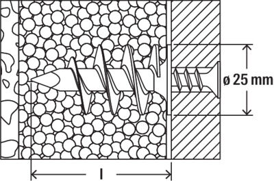 Fischer Dämmstoffdübel FID 50 (4 x Dämmstoffdübel)