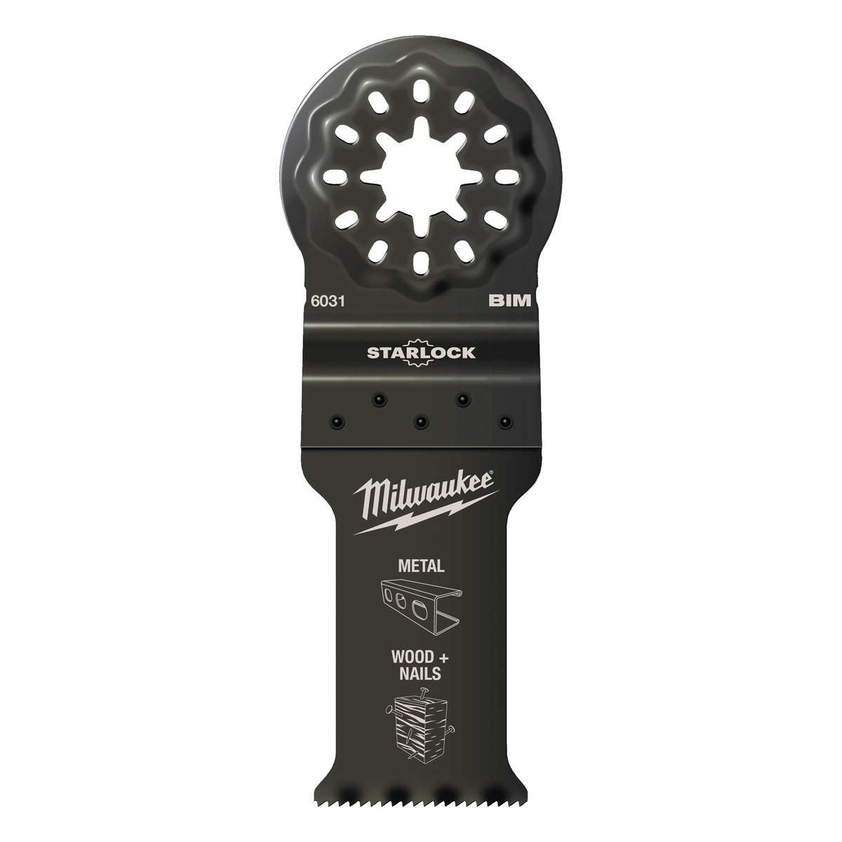 Milwaukee Multitool Starlock Bi-Metall Tauchsägeblatt Multimaterial 28 x 47 mm - 1 Stk.