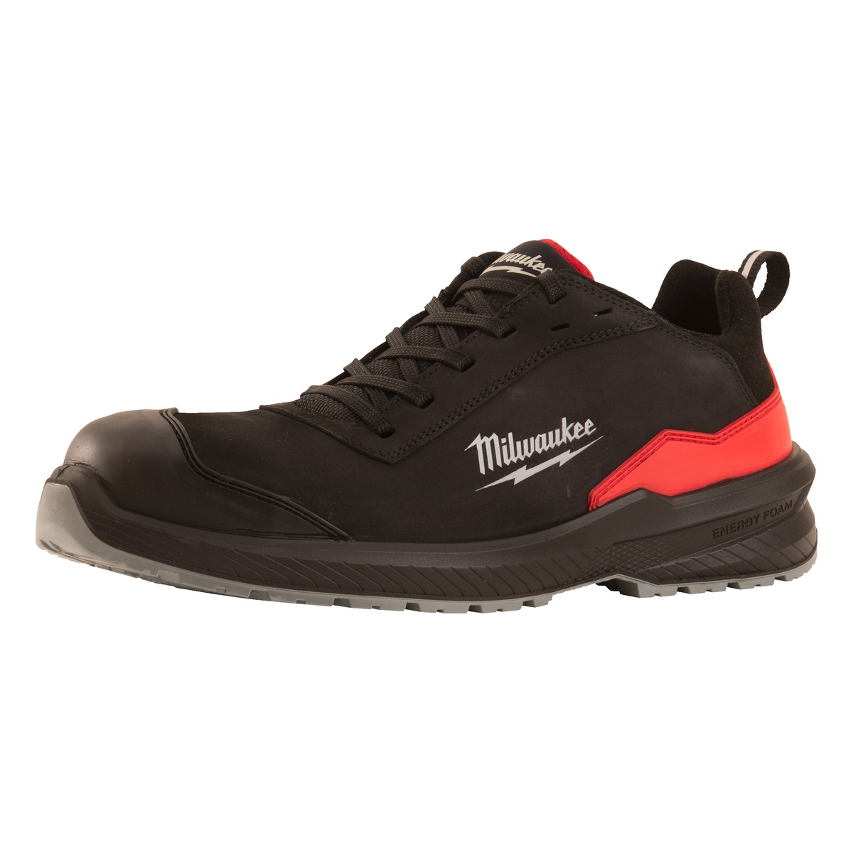 Milwaukee FLEXTRED™ S3S Sicherheits-Halbschuh Leder schwarz Größe 43