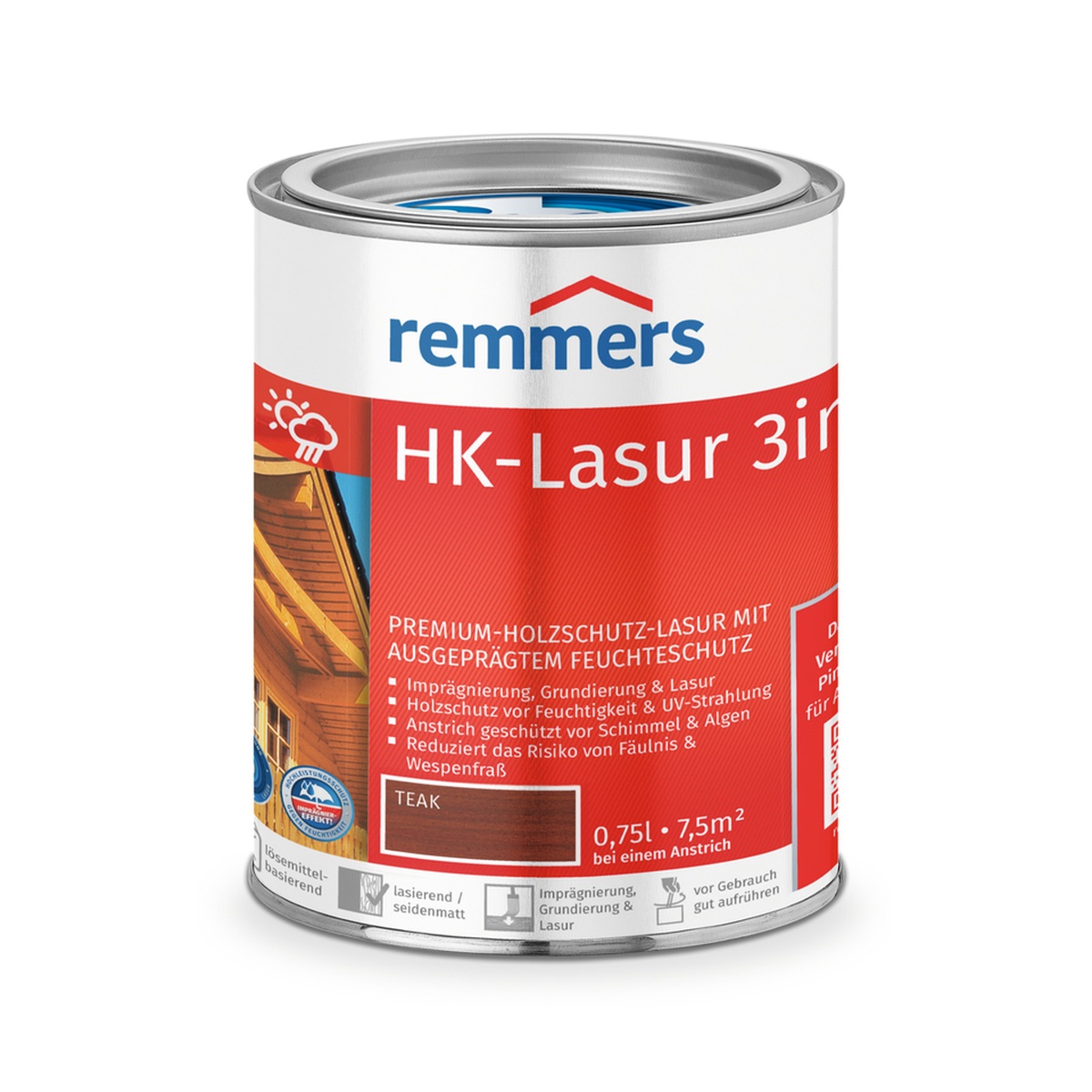 Remmers HK-Lasur 0,75 l teak