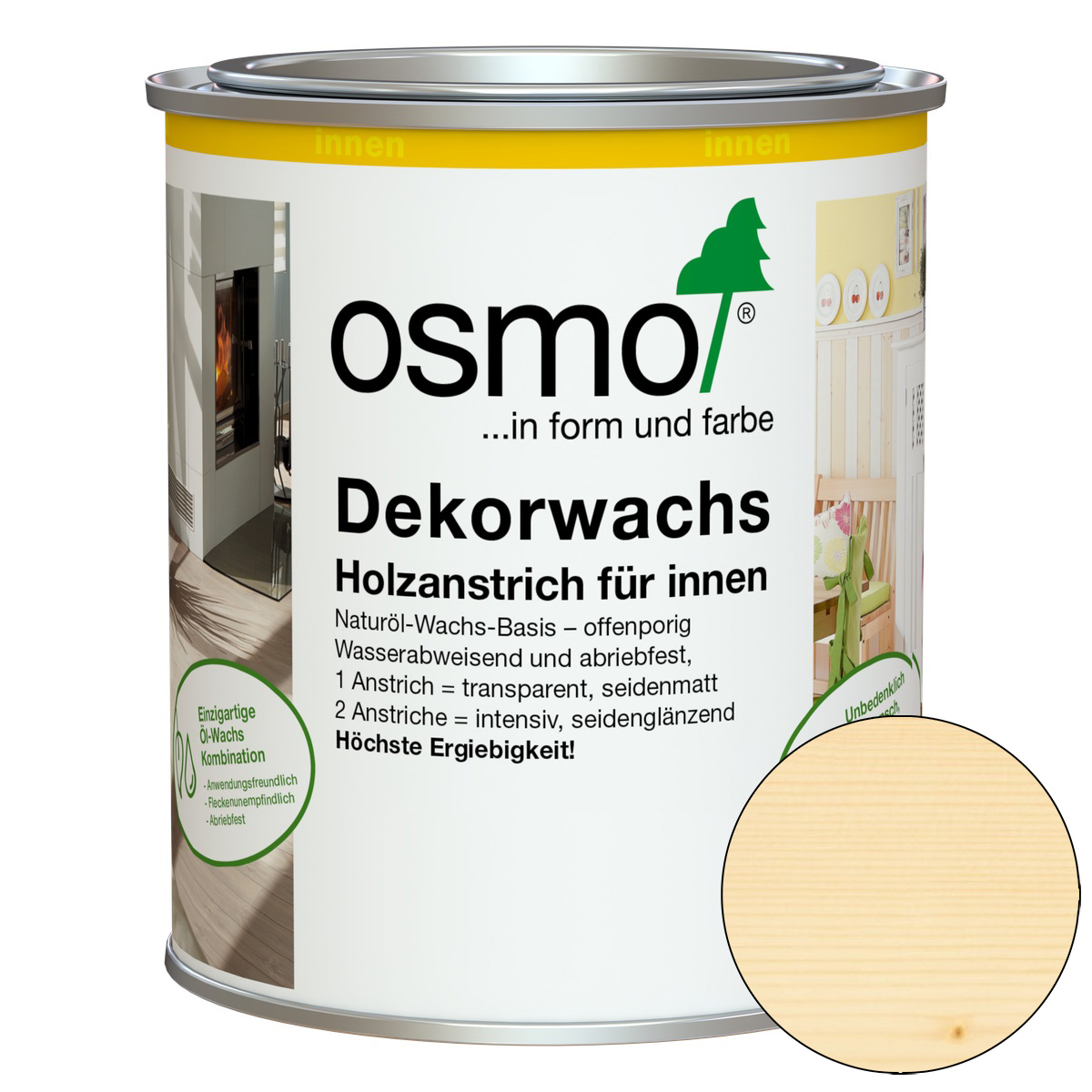 Osmo Dekorwachs Farblos 0,75 l