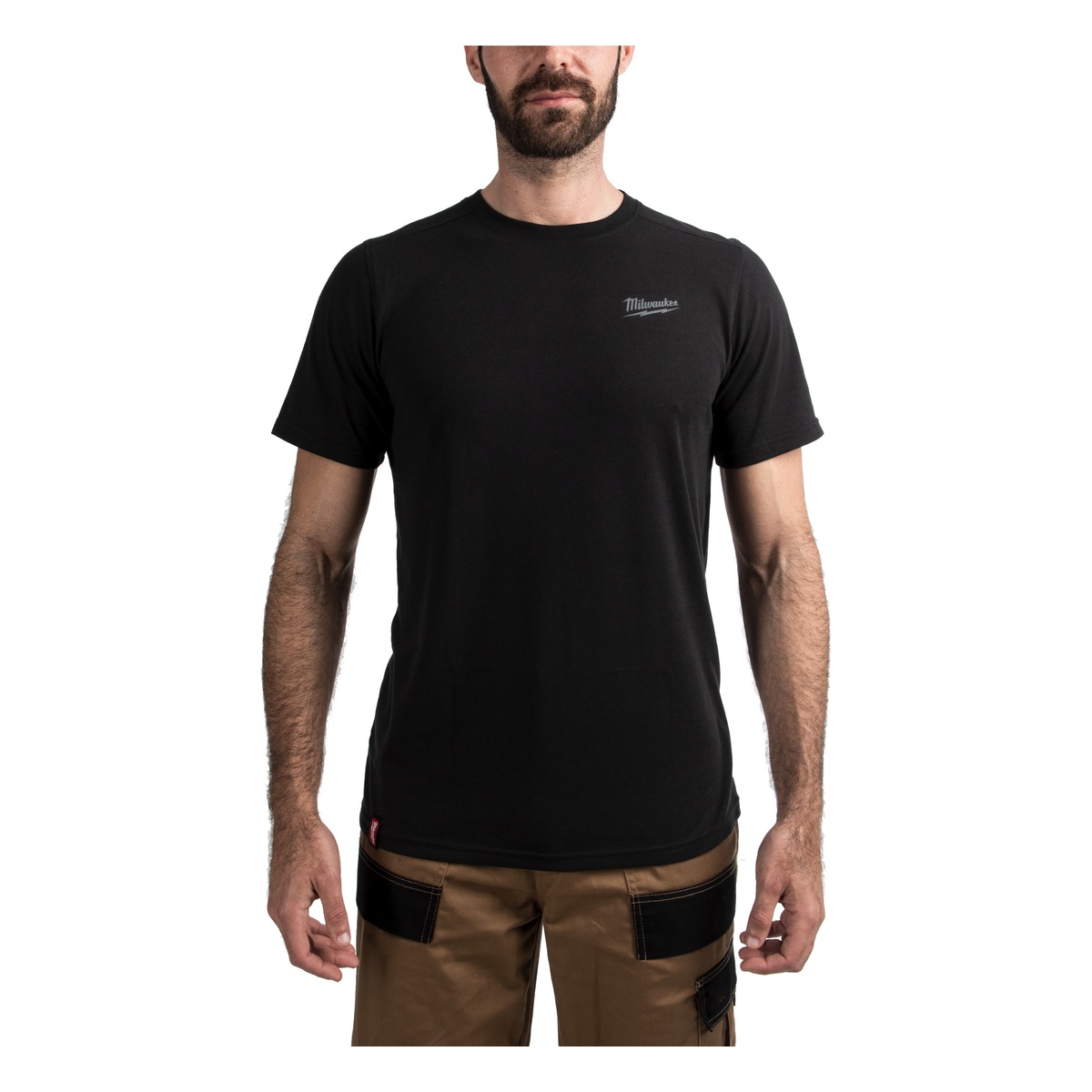 Milwaukee Hybrid-T-Shirt schwarz HTSSBL-M - 1 Stk.