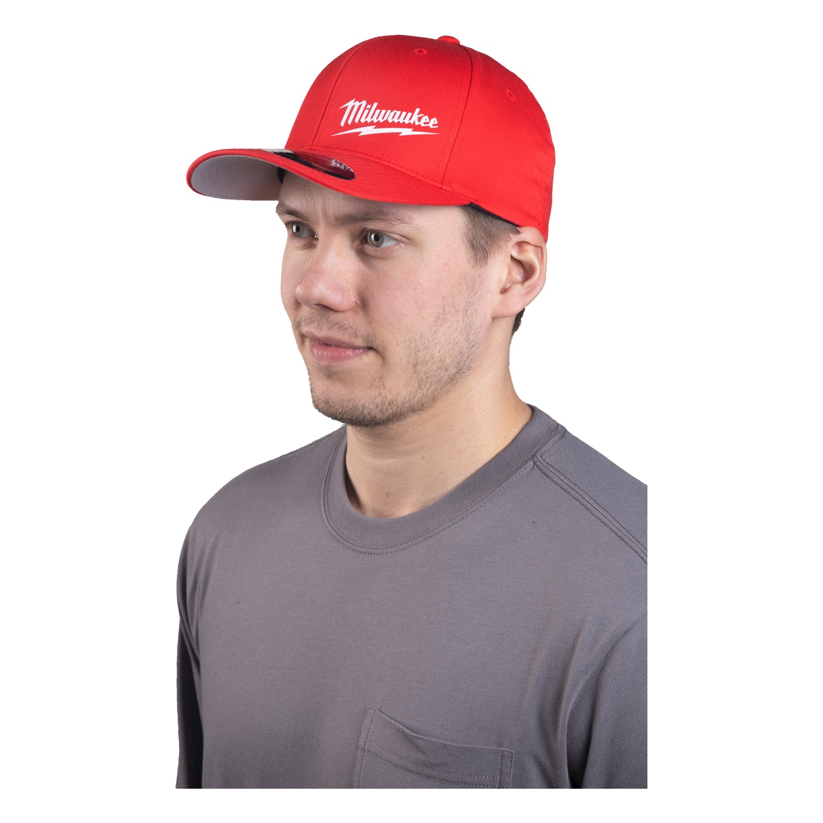 Milwaukee Baseball Kappe rot Größe S/M mit UV-Schutz BCSRD-S/M - 1 Stk.