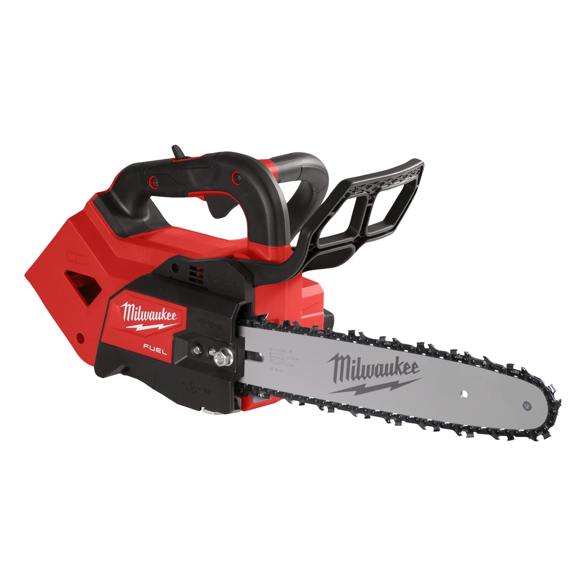 Milwaukee M18 FUEL Akku-Top-Handle-Kettensäge 30cm M18FTHCHS30-0 - 1 Stk.