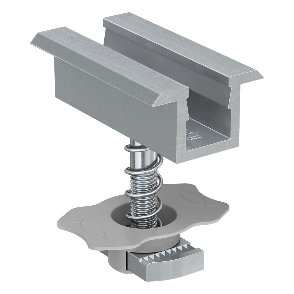 fischer Mittelklemme vorm. PM C 28-34 Auminium