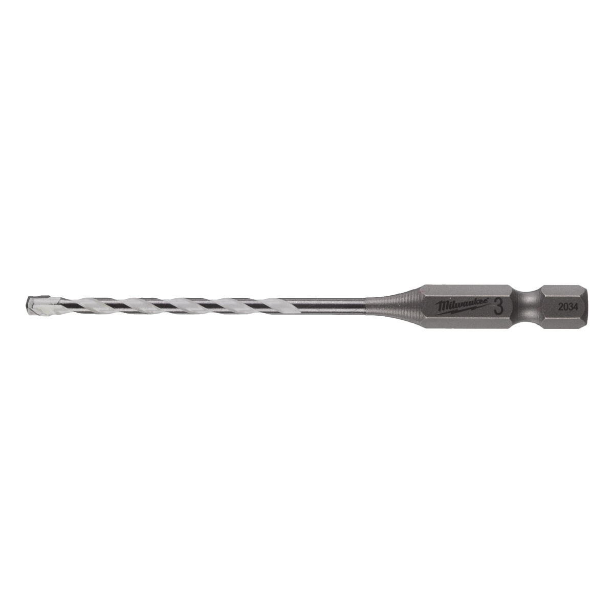 Milwaukee SHOCKWAVE Multimaterial Bohrer 1/4" Hex 3 x 90 mm - 1 Stk.