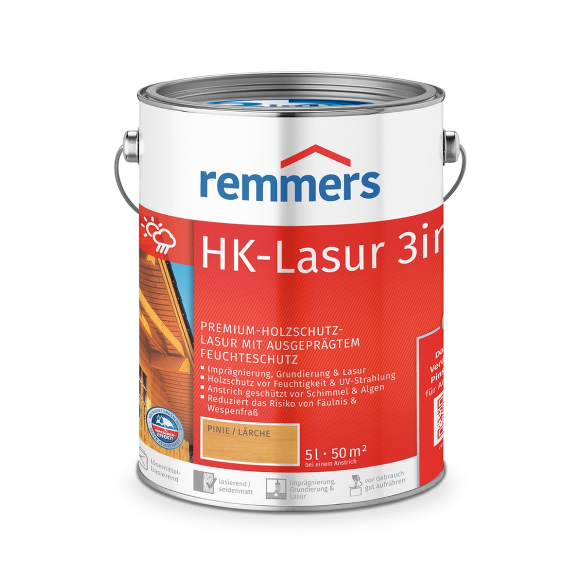 Remmers HK-Lasur 5,0 l pinie/lärche