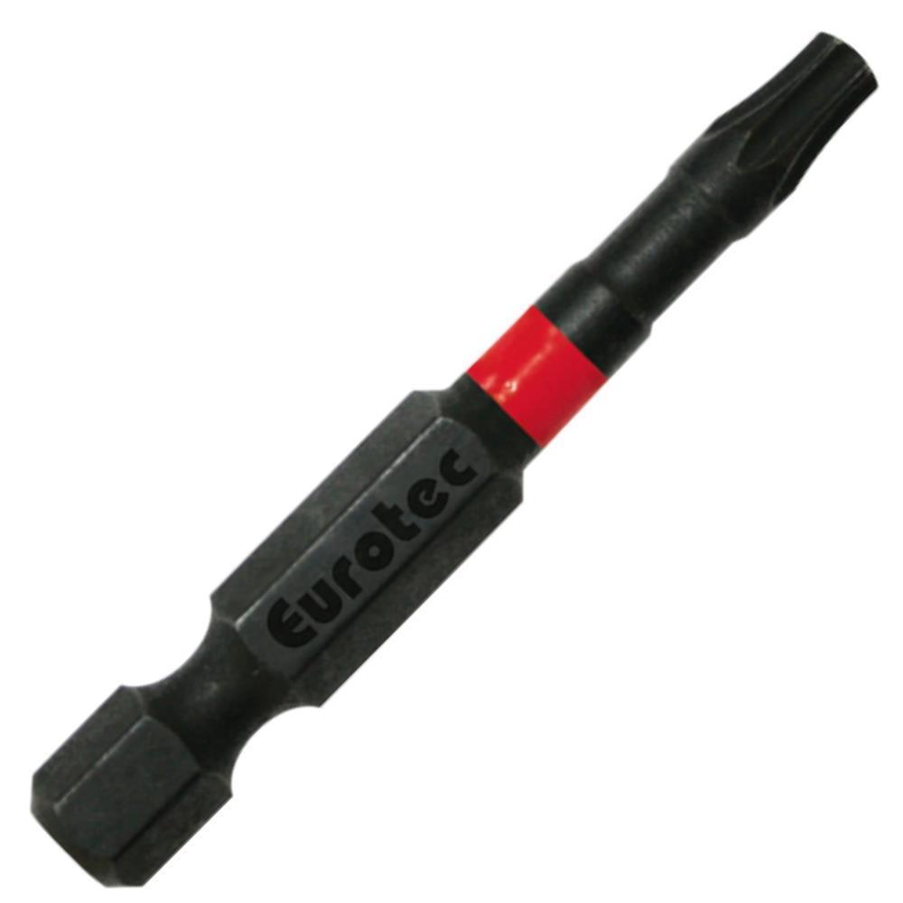 Eurotec Torx Lang Bit 50 mm Torx 30 (TX30) Rot