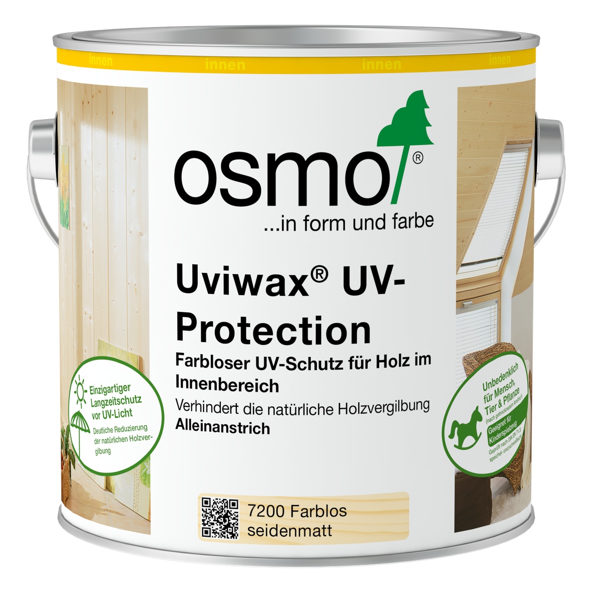 Osmo Uviwax Farblos 0,75 l