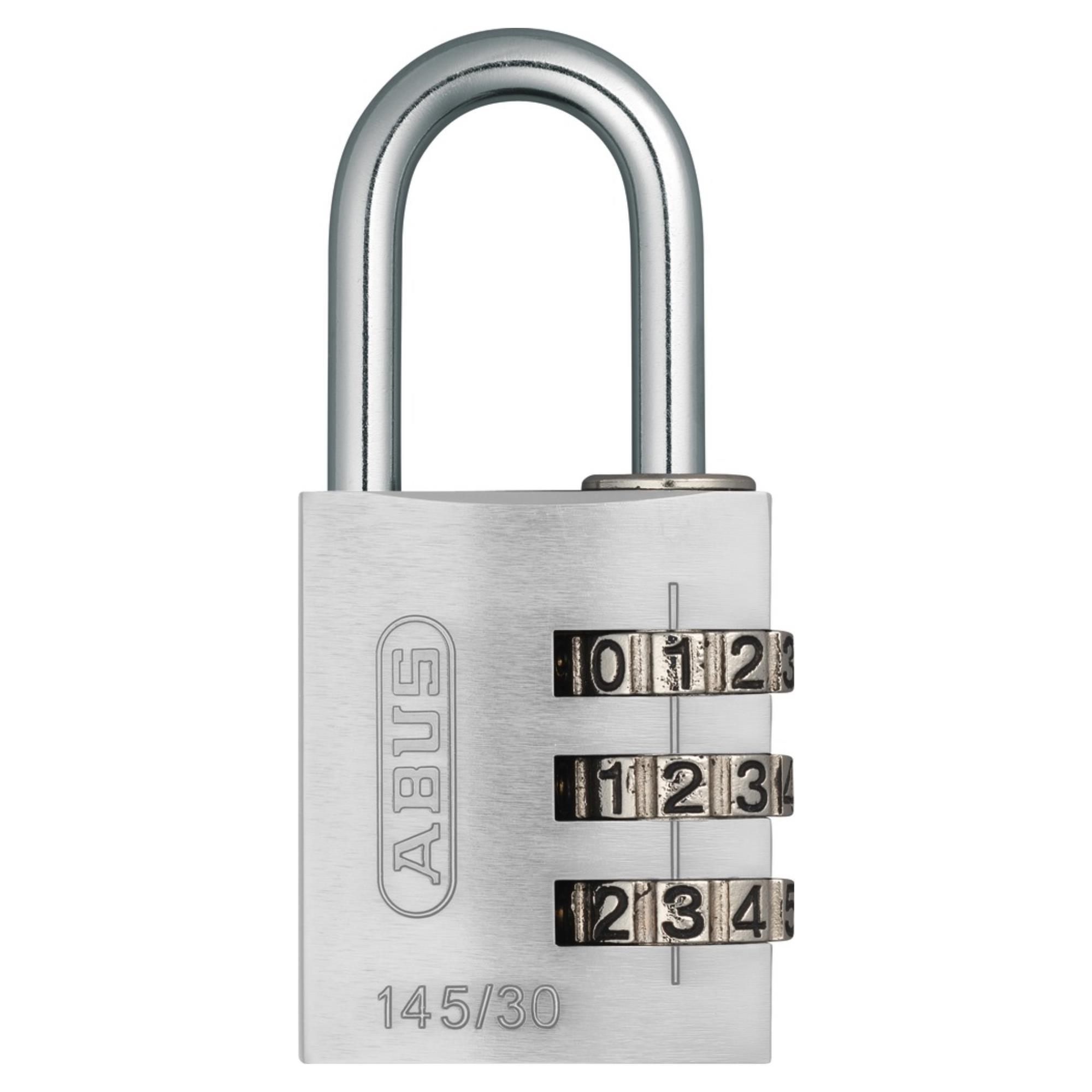 ABUS Zahlenschloss 145 silber 30 mm