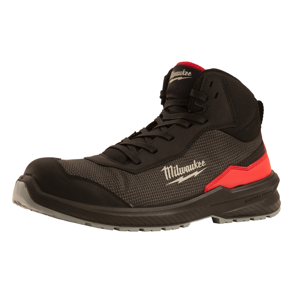 Milwaukee FLEXTRED S1PS Sicherheits-Schnürstiefel schwarz