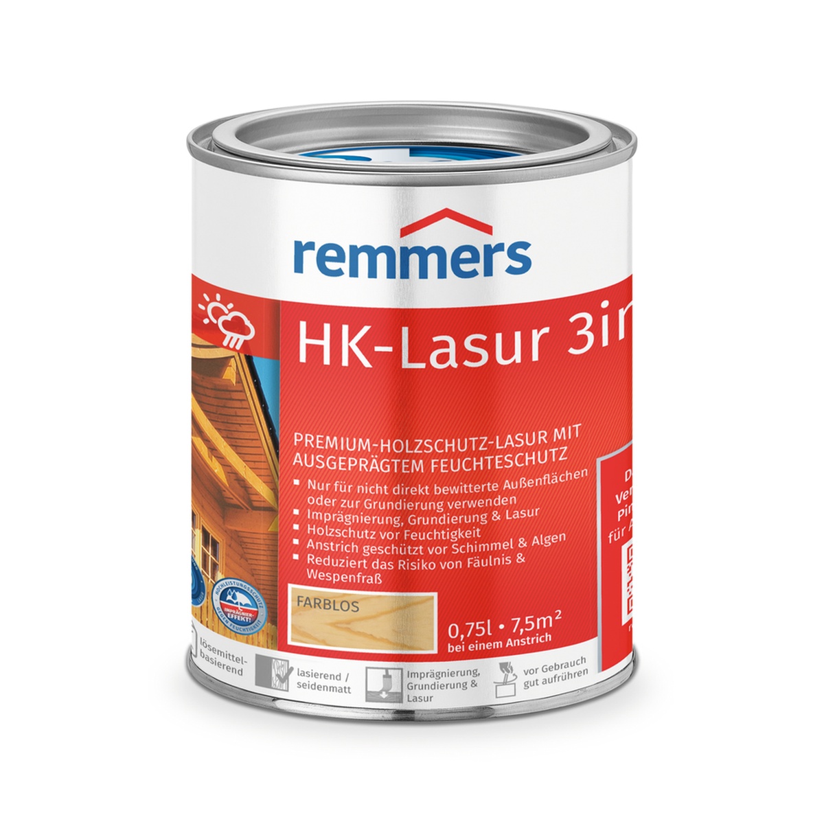 Remmers HK-Lasur 0,75 l farblos