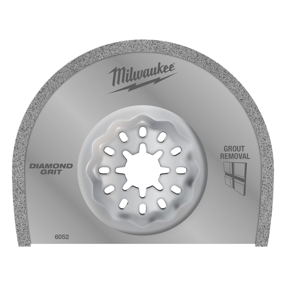 Milwaukee Multitool Starlock Sägeblatt Diamant bestückt zum Entfernen von Fugen 75 x 25 x 1,2 mm - 1 Stk.