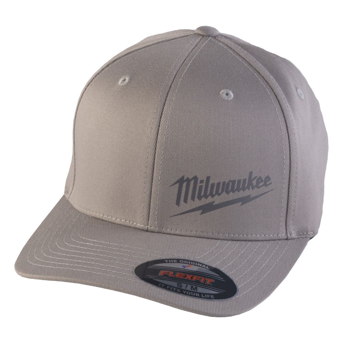 Milwaukee Baseball Kappe grau Größe S/M mit UV-Schutz BCSGR-S/M - 1 Stk.