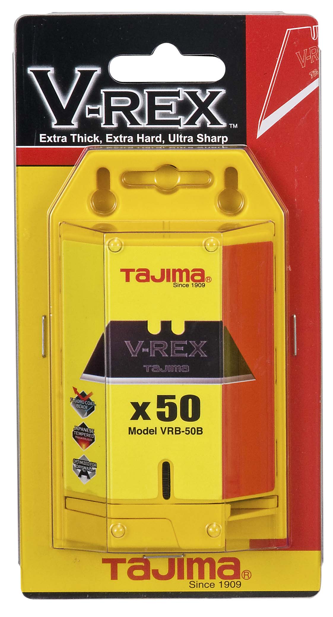 Tajima V-Rex Trapezklingen Box mit 50 Klingen- 1 Stk.