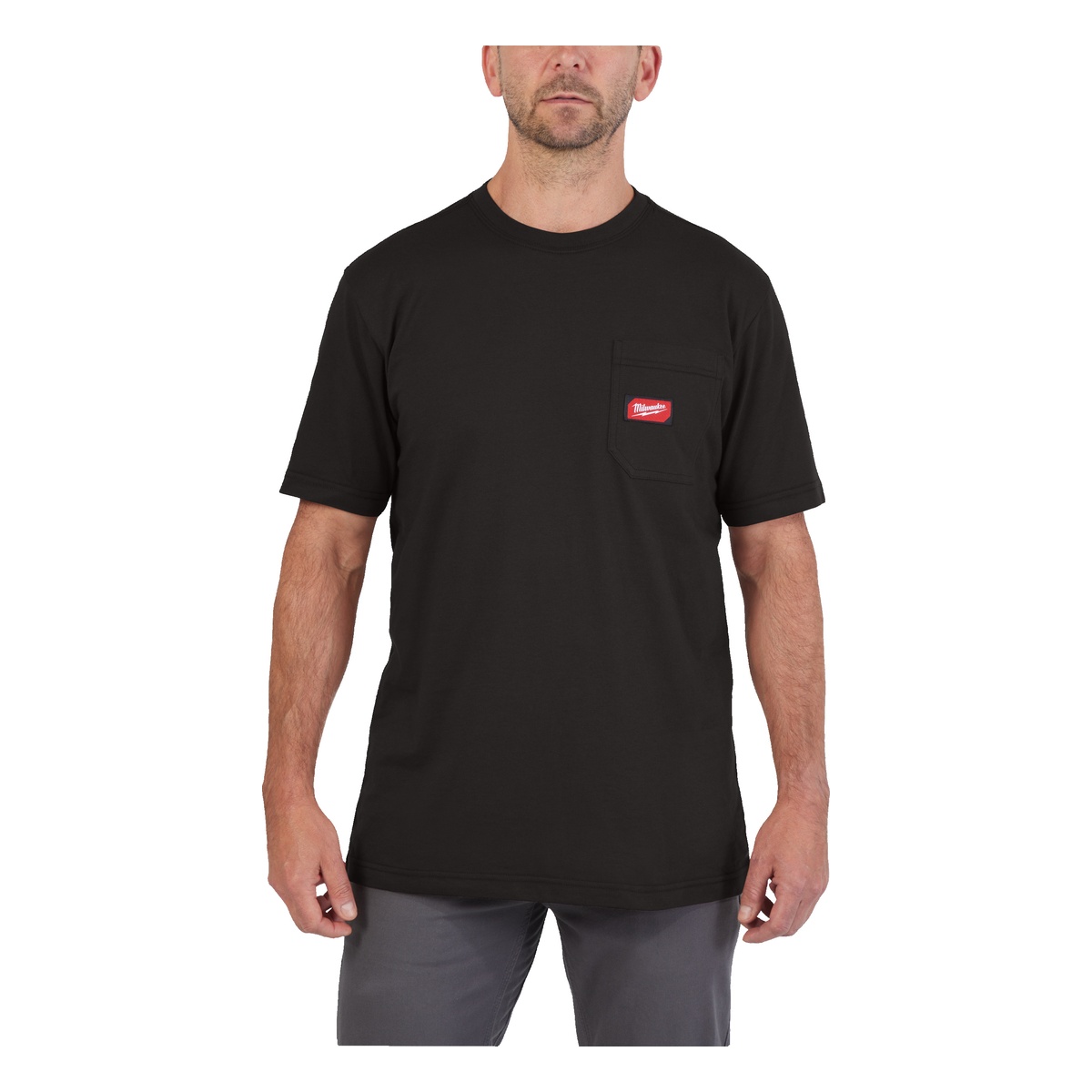 Milwaukee Arbeits-T-Shirt schwarz mit UV-Schutz WTSSBL-XL - 1 Stk.