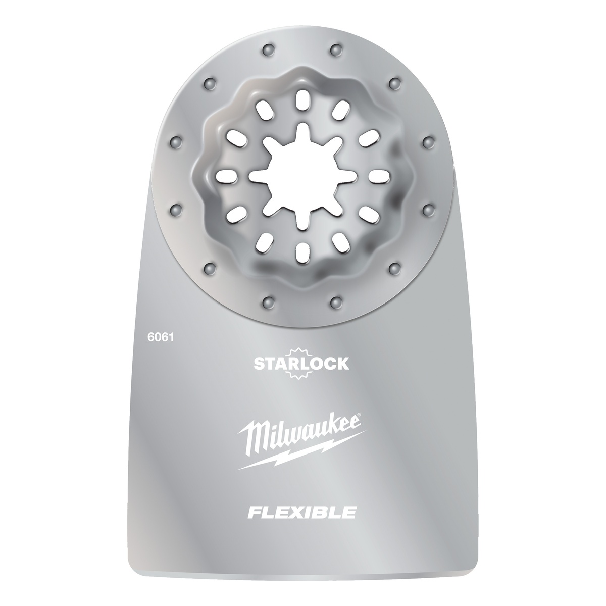 Milwaukee Multitool Starlock flexibler Spachtel zum Entfernen von Lack und Kleber 52 x 37 mm - 1 Stk.